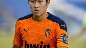 이강인, 4경기 만에 선발…발렌시아, 헤타페와 극적 무승부