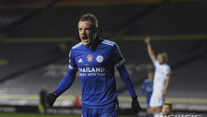 ‘바디 7호골’ 레스터시티, 토트넘 제치고 2위 등극