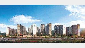 친환경 생태하천 흐르는 쾌적한 주거환경