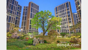 대림, 친환경 건축 기술 선도… 아파트 내 196년 살구나무 보존