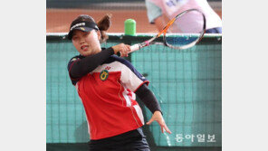 NH농협 문혜경, 동아정구 단식 4강 진출