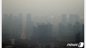 주말 수도권 미세먼지 농도는…토요일 ‘나쁨’→ 일요일 ‘보통’