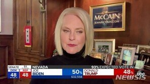 매케인 부인 “바이든, 더 나은 미래 위해 미국 단결시킬 것”