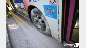 순천서 달리던 시내버스 화재…운전기사, 소화기로 초기 진화