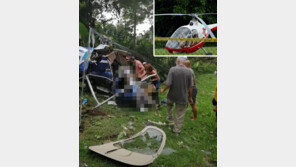 [영상] 헬기 2대가 도심 공중에서 충돌…1대 곤두박질