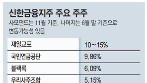 사모펀드 지분 매입부터 금융당국 주문까지… 신한금융 지배구조 변화 촉각