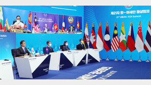 韓-아세안 화상 정상회의 