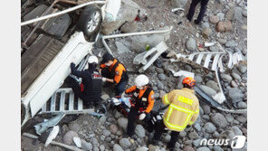 술에 취해 보행자 치고 다리 아래 추락한 30대 입건