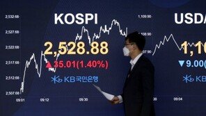 코스피 2% 올라 2540선도 넘어…대장주 삼성전자 4%↑ ‘신고가 행진’