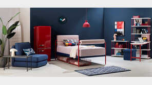 빨갛고 파란 가구… 현대리바트, ‘원색 금기’ 파괴