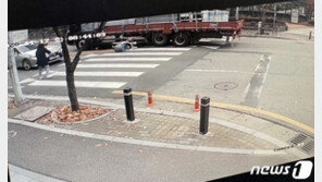 스쿨존서 8.5톤 트럭 일가족 3명 덮쳐…3세 여아 사망·2명 중상