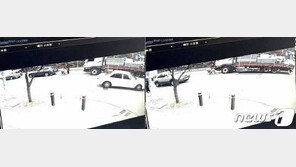 8.5t 트럭에 일가족 참변…손자 눈 가리고 주저 앉은 할아버지