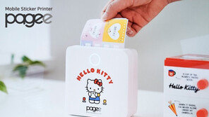 싱크라운, ‘헬로키티’ 모바일 스티커 프린터 출시