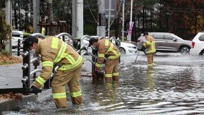 이례적 가을 폭우, 11월 역대 최다 강수량…강풍 피해도