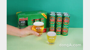 ‘칭따오 미니캔 패키지’ 출시… “전용 잔으로 마지막까지 깔끔하게”