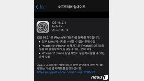 애플, 아이폰12 출시날 ‘터치 문제’ 해결 패치 내놨다