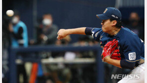 ‘2000년대생 첫 PS 승리’ 송명기 “후회없이, 자신있게”