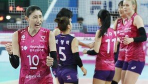 액션 줄어든 김연경 “세리머니 논란 이후 자제하고 있다”
