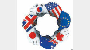 이코노미스트 美동맹 삽화에 한국 가장 먼저 등장 