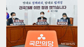 국민의당 “국민은 秋장관 직무정지와 징계청구 원한다”