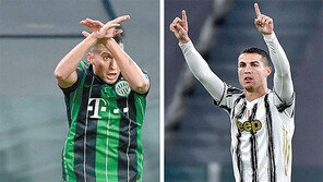 호날두 앞에서 ‘호우 세리머니’… 호날두도 동점골 응수