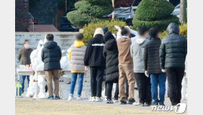 신규확진 569명, 이틀연속 500명대…대구·경북 1차유행때 수준