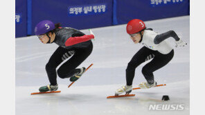 심석희, 올 시즌 첫 대회 1000m 2위…김지유 우승