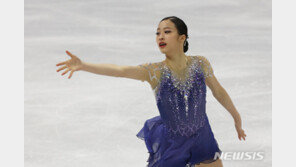 피겨 유영, 점프 실수로 그랑프리 6차 대회 쇼트 최하위