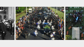 마라도나 ‘신에게 가는 길’ 배웅 행렬 3km 넘어