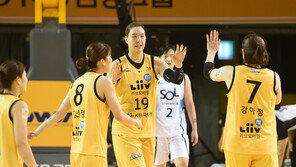 ‘박지수 더블더블’ KB국민은행, 7연승 신바람