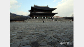 발길 뚝… 한적한 경복궁