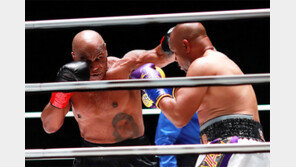 의욕만 넘쳤던 ‘주먹 전설’들의 빅매치