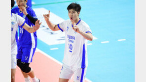 ‘블로킹 선두’ 박상하 고군분투…위기에 빠진 삼성화재 구해낼까