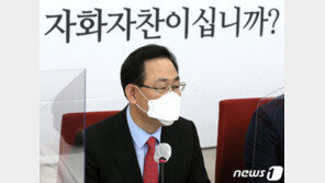 주호영 “5선 추미애, 정치중립 우려…뭐 묻은 개 겨 묻은 개 나무라”