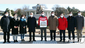 ‘초선의 힘’ 1인시위…尹 복귀에 재선 이상 동참 ‘탄력’