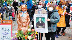 獨미테구, ‘베를린 소녀상’ 영구설치 결의