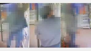 신종 도둑 수법? 음료 마신 후 빈병 다시 넣어둔 남성