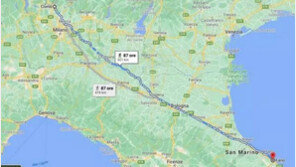 “화 삭이려…” 아내와 싸운 후 9일 밤낮 420km 걸은 남성