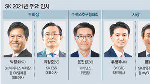 SK, 박정호-유정준 부회장 승진… 46세 CEO 탄생
