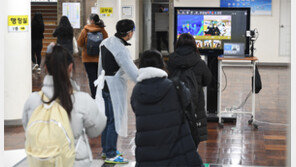 후배 응원 사라진 수능… 확진자 일부 음압병실서 시험 치러