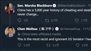 中 관영매체 기자, 美 의원에 “쌍X” 욕설 트윗 논란