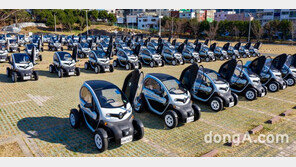 르노삼성, 부산 사회복지기관에 10억원 상당 전기차 113대 기부