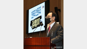 주호영 “공수처장 후보, 文정부 차관급 2명 제안했지만 무산”