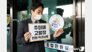 대검 ‘尹직무정지’ 추미애 고발사건 서울중앙지검에 맡겨