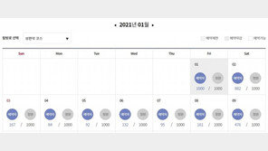 “해돋이는 못보지만”…2021년 첫날 한라산 탐방예약 ‘전쟁’