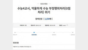“억울한 ‘수능 부정행위’ 0점 처리”…한순간 실수로 1년 노력 허사
