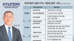 정의선 ‘로봇 결단’… 미래사업 ‘개방형 협업’ 가속