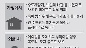 한낮에도 영하권… 바람까지 불어 체감온도 더 낮을듯