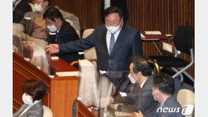김태년 “주호영에 발언기회 줬다…토론자의 마음”