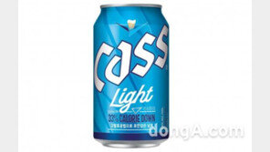 오비맥주, ‘카스 라이트’ 디자인 새 단장… “카스 패밀리룩 완성”